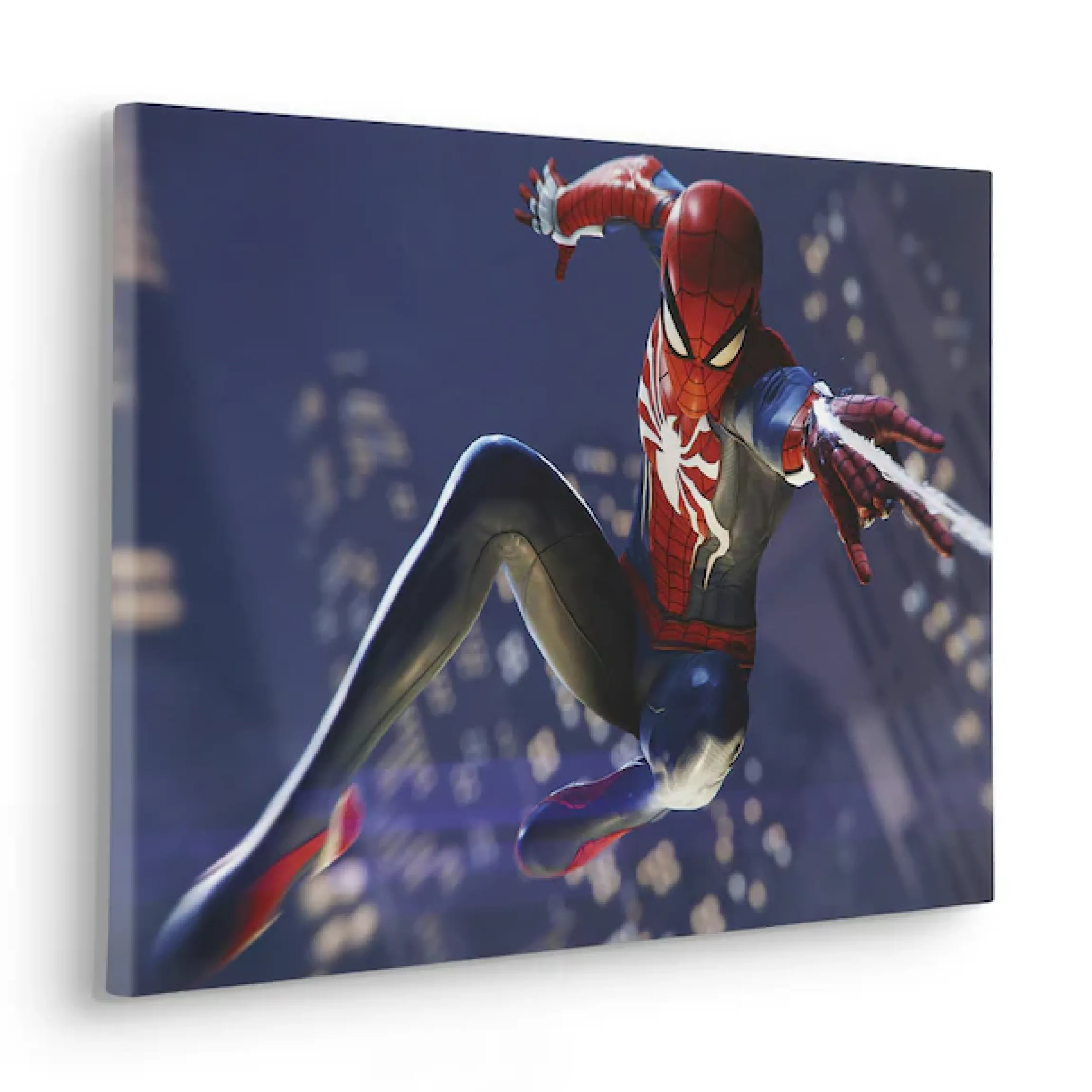 Komar Leinwandbild »Marvel Spider-Man Web Shoot« Disney 1 Stk. tlg. 60 x 40 cm (Breite x Höhe) - Kinderzimmer, Dekoration