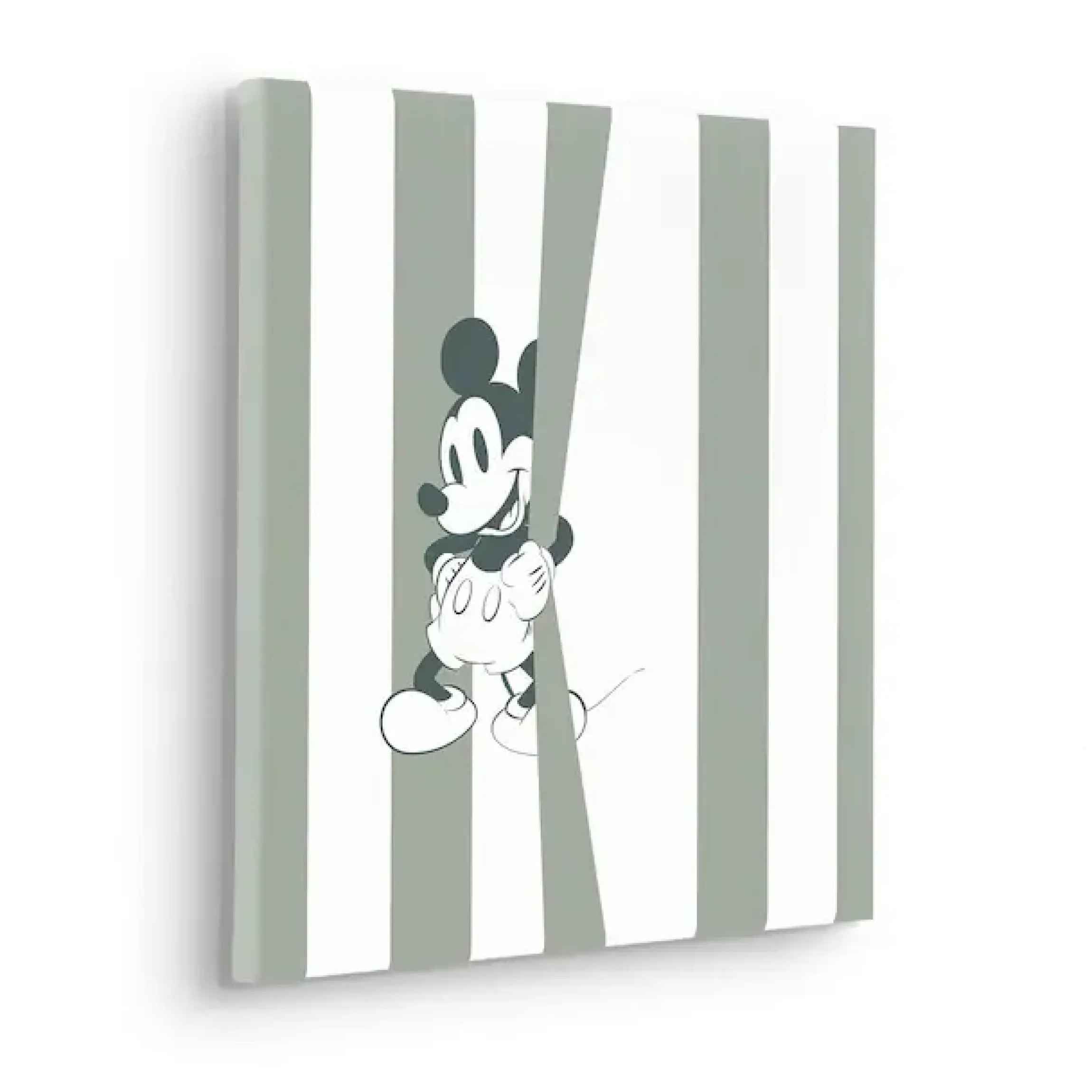 Komar Leinwandbild »Mickey Be Yourself - Größe 40 x 40 cm« Natur 1 Stk. tlg. Keilrahmenbild mi Echtholzrahmen