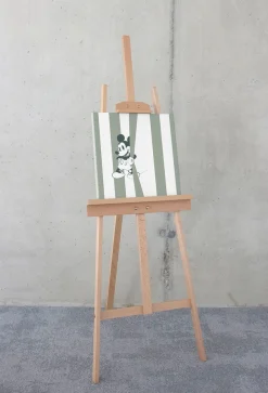 Komar Leinwandbild »Mickey Be Yourself - Größe 40 x 40 cm« Natur 1 Stk. tlg. Keilrahmenbild mi Echtholzrahmen