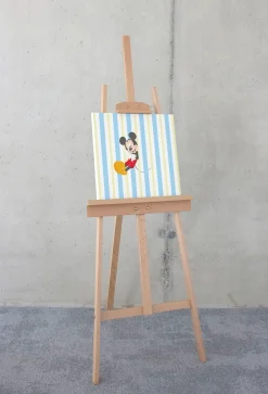 Komar Leinwandbild »Mickey Sweet Dreams - Größe 40 x 40 cm« Natur 1 Stk. tlg. Keilrahmenbild mi Echtholzrahmen