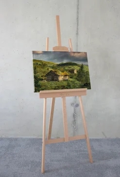 Komar Leinwandbild »Rustic Charme - Größe 60 x 40 cm« Baum | Berge | Blumen | Blätter | Foto | Jahreszeiten | Landschaft | Meer