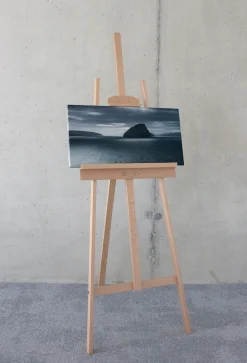 Komar Leinwandbild »Silver Sea - Größe 60 x 30 cm« Baum | Berge | Blumen | Blätter | Foto | Jahreszeiten | Landschaft | Meer