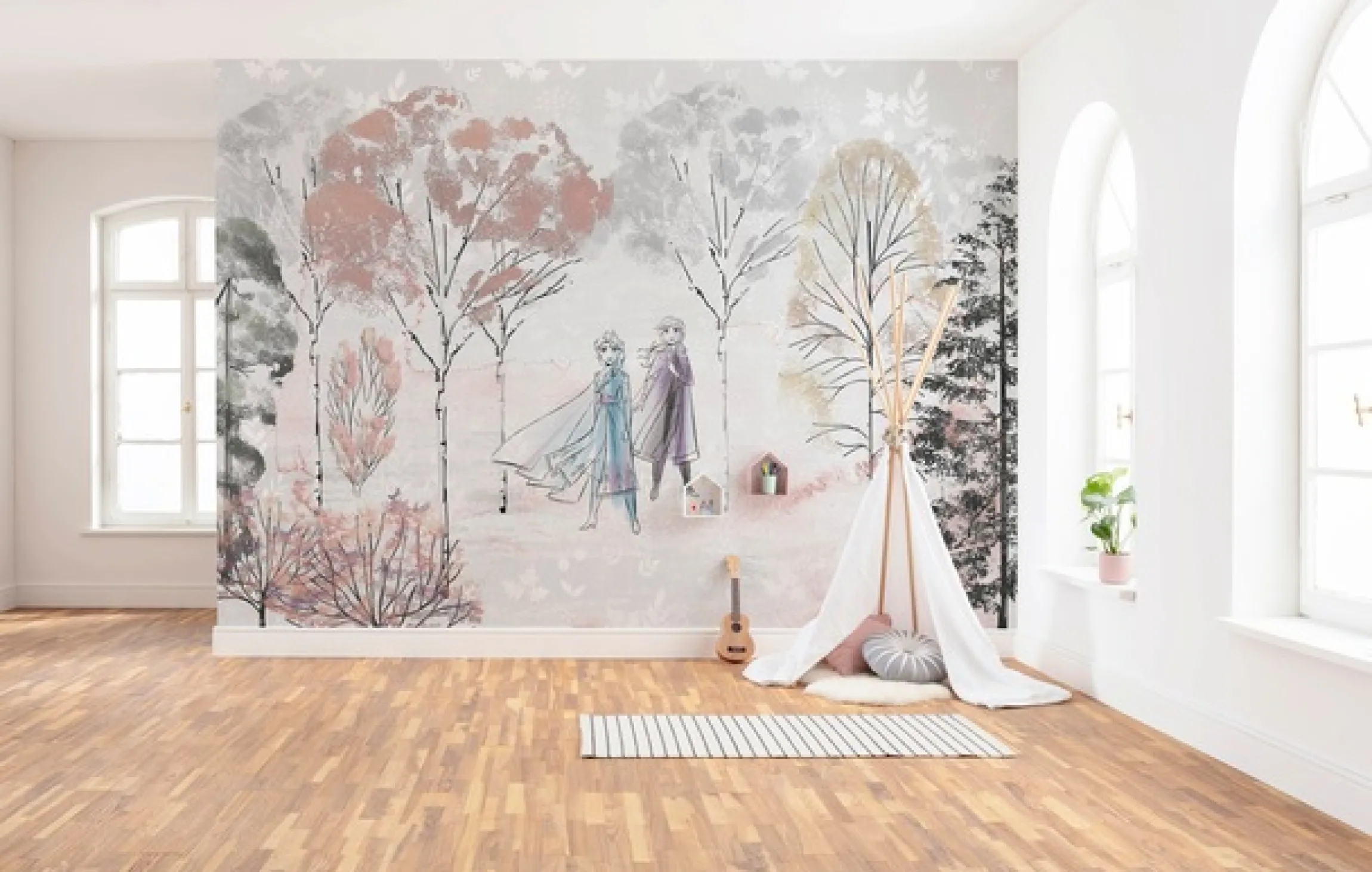 Komar Vliestapete »Digitaldruck Vlies -Frozen Nature Spirit - Größe 400 x 280 cm« bedruckt glatt Kinderzimmer