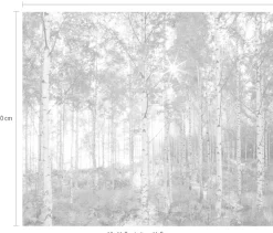 Komar Vliestapete »Digitaldruck Vlies -Sunday - Größe 300 x 250 cm« bedruckt glatt Wohnzimmer, Schlafzimmer