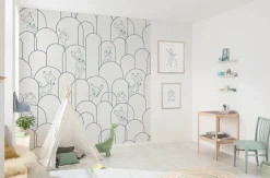 Komar Vliestapete »Digitaldruck Vlies -Hide away Bambi - Größe 250 x 250 cm« bedruckt glatt Kinderzimmer