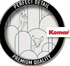 Komar Vliestapete »Digitaldruck Vlies -Hide away Bambi - Größe 250 x 250 cm« bedruckt glatt Kinderzimmer
