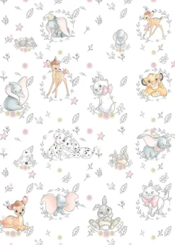 Komar Vliestapete »Digitaldruck Vlies -Best of Friends - Größe 200 x 280 cm« bedruckt glatt Kinderzimmer
