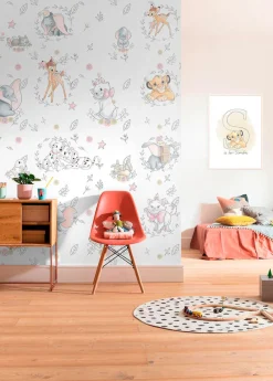 Komar Vliestapete »Digitaldruck Vlies -Best of Friends - Größe 200 x 280 cm« bedruckt glatt Kinderzimmer