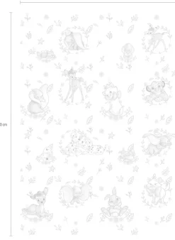 Komar Vliestapete »Digitaldruck Vlies -Best of Friends - Größe 200 x 280 cm« bedruckt glatt Kinderzimmer