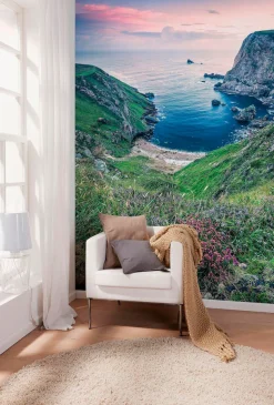Komar Vliestapete »Digitaldruck Vlies -The Blue Bay - Größe 200 x 250 cm« bedruckt glatt Wohnzimmer, Schlafzimmer