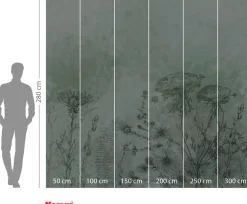 Komar Vliestapete »Digitaldruck Vlies -Whiff - Größe 300 x 280 cm« bedruckt glatt Wohnzimmer, Schlafzimmer
