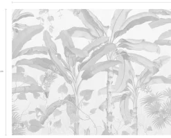 Komar Vliestapete »Digitaldruck Vlies -Plantation - Größe 350 x 270 cm« bedruckt glatt Wohnzimmer, Schlafzimmer