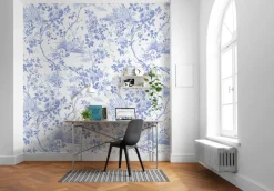 Komar Vliestapete »Digitaldruck Vlies -Charming Bloom - Größe 300 x 280 cm« bedruckt glatt Wohnzimmer, Schlafzimmer