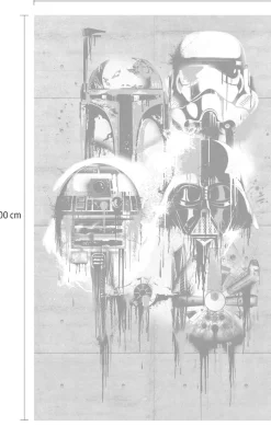 Komar Vliestapete »Digitaldruck Vlies -Star Wars Celebrate The Galaxy« bedruckt glatt Kinderzimmer