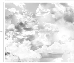 Komar Vliestapete »Digitaldruck Vlies -Clouds - Größe 300 x 250 cm« bedruckt glatt Wohnzimmer, Schlafzimmer