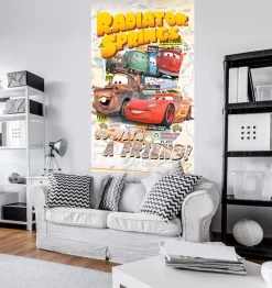 Komar Vliestapete »Digitaldruck Vlies -Cars Take The Open Road - Größe 120 x 200 cm« bedruckt glatt Kinderzimmer