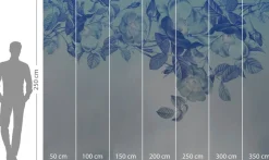 Komar Vliestapete »Digitaldruck Vlies -Blue Aura - Größe 350 x 250 cm« bedruckt glatt Wohnzimmer, Schlafzimmer