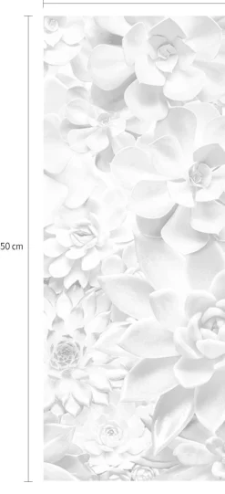 Komar Vliestapete »Digitaldruck Vlies -Shades Black and White Panel« bedruckt glatt Wohnzimmer, Schlafzimmer