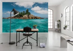 Komar Vliestapete »Digitaldruck Vlies -Schatzinsel - Größe 450 x 280 cm« bedruckt glatt Wohnzimmer, Schlafzimmer