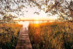 Komar Vliestapete »Digitaldruck Vlies -Lakeside - Größe 400 x 260 cm« bedruckt glatt Wohnzimmer, Schlafzimmer