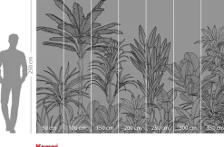 Komar Vliestapete »Digitaldruck Vlies -Savanna - Größe 350 x 250 cm« bedruckt glatt Wohnzimmer, Schlafzimmer