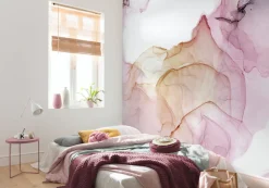 Komar Vliestapete »Digitaldruck Vlies -Shiny Fluid - Größe 400 x 280 cm« bedruckt glatt Wohnzimmer, Schlafzimmer