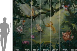 Komar Vliestapete »Digitaldruck Vlies -Lion King Hakuna Matata - Größe 350 x 280 cm« bedruckt glatt Kinderzimmer