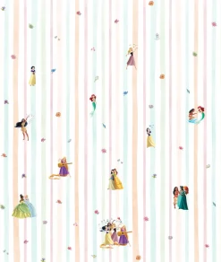 Komar Vliestapete »Disney Princesses Charmix« bedruckt glatt Rolle mit 212 x 250 cm