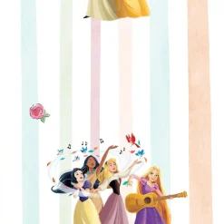 Komar Vliestapete »Disney Princesses Charmix« bedruckt glatt Rolle mit 212 x 250 cm
