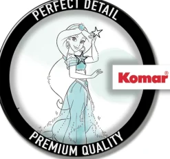 Komar Vliestapete »Princess Pretty Pastel« bedruckt glatt Rolle mit 53 x 1005 cm
