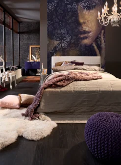 Komar Vliestapete »Vlies- Lace - Größe 184 x 248 cm« bedruckt glatt Wohnzimmer, Schlafzimmer