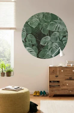 Komar Vliestapete »Vlies selbstklebend - Novel Monstera - Größe 125 x 125 cm« bedruckt glatt Wohnzimmer, Schlafzimmer