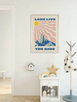 Komar Wandbild »Disney The Lion King Pride Rock« Disney Set, 1 Stk. tlg. 30 x 40 cm (Breite x Höhe) - Kinderzimmer, Dekoration
