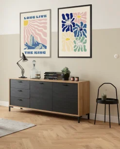 Komar Wandbild »Disney The Lion King Pride Rock« Disney Set, 1 Stk. tlg. 30 x 40 cm (Breite x Höhe) - Kinderzimmer, Dekoration