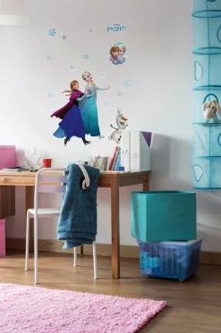 Komar Wandtattoo »Anna und Elsa - Größe 50 x 70 cm« selbstklebend, Wandsticker, Kinderzimmer