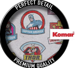 Komar Wandtattoo »Avengers Classic Badges - Größe 50 x 70 cm« selbstklebend, Wandsticker, Kinderzimmer
