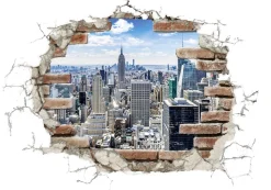 Komar Wandtattoo »Break Out NYC - Größe 100 x 70 cm« selbstklebend, Wandsticker