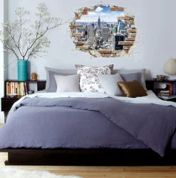 Komar Wandtattoo »Break Out NYC - Größe 100 x 70 cm« selbstklebend, Wandsticker