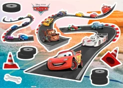 Komar Wandtattoo »Cars Track - Größe 50 x 70 cm« selbstklebend, Wandsticker, Kinderzimmer