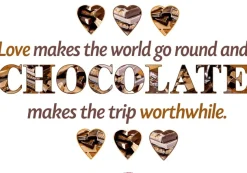 Komar Wandtattoo »Chocolate - Größe 50 x 70 cm« selbstklebend, Wandsticker