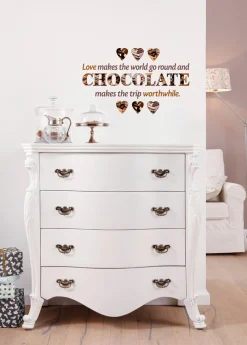 Komar Wandtattoo »Chocolate - Größe 50 x 70 cm« selbstklebend, Wandsticker
