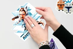Komar Wandtattoo »Clone Wars Badges - Größe 100 x 70 cm« selbstklebend, Wandsticker, Kinderzimmer