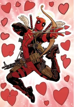 Komar Wandtattoo »Deadpool Lovepool - Größe 50 x 70 cm« selbstklebend, Wandsticker, Kinderzimmer