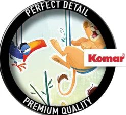 Komar Wandtattoo »Lion King Relax - Größe 50 x 70 cm« selbstklebend, Wandsticker, Kinderzimmer