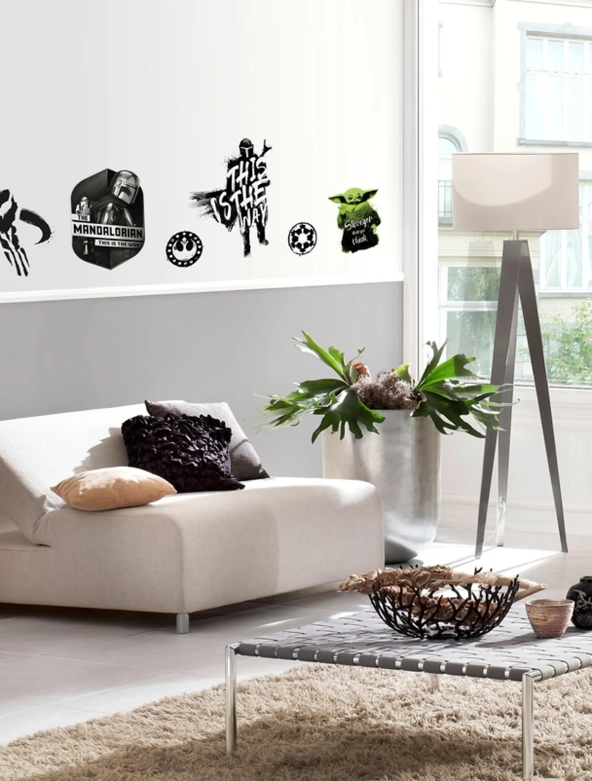 Komar Wandtattoo »Mandalorian Legend - Größe 50 x 70 cm« selbstklebend, Wandsticker, Kinderzimmer