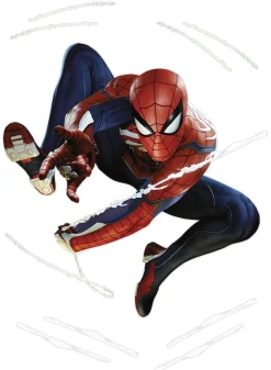 Komar Wandtattoo »Marvel Spider-Man Night« 50 x 70 cm (Breite x Höhe) - Kinderzimmer, Wandsticker