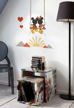 Komar Wandtattoo »Mickey Swing - Größe 50 x 70 cm« selbstklebend, Wandsticker, Kinderzimmer