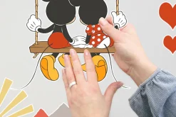 Komar Wandtattoo »Mickey Swing - Größe 50 x 70 cm« selbstklebend, Wandsticker, Kinderzimmer