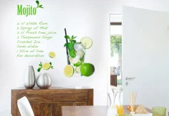 Komar Wandtattoo »Mojito - Größe 100 x 70 cm« selbstklebend, Wandsticker