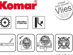 Komar Wandtattoo »selbstklebendes Vlies, Marvel PowerUp Captain America, Gr. 125x125 cm« rund und selbstklebend